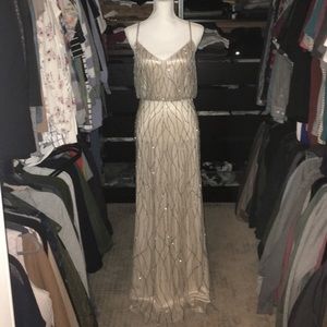 Special occasion beaded dress